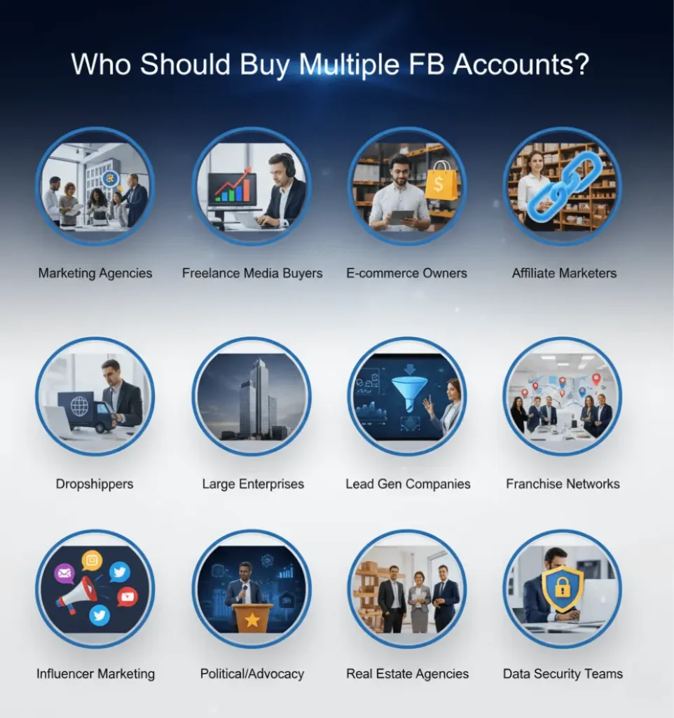 Who should buy multiple Facebook accounts