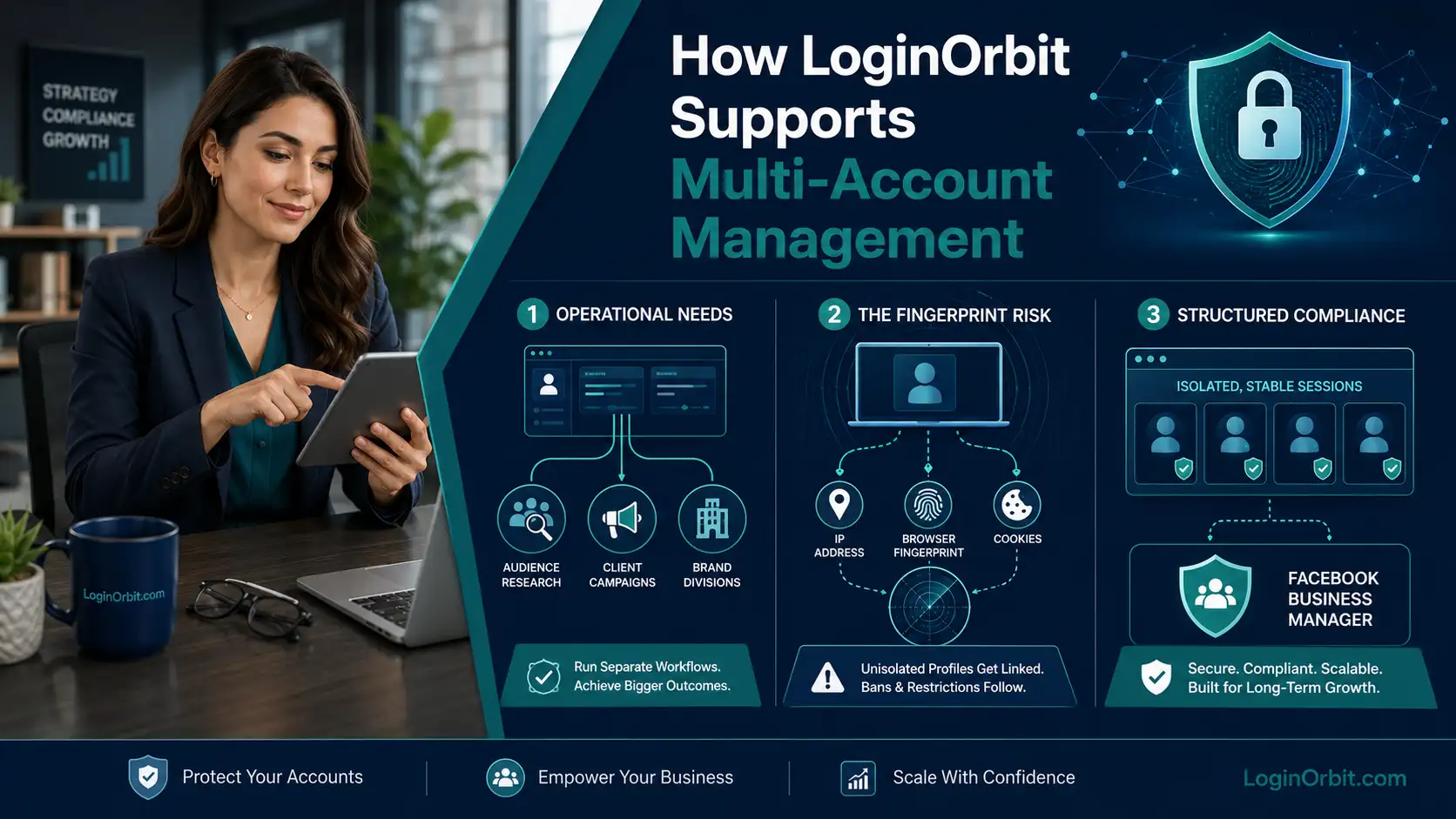 How LoginOrbit Supports Multi-Account Management